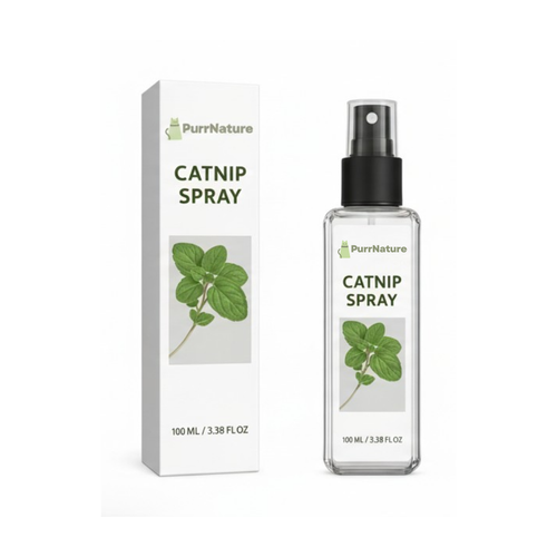PurrNature Catnip Spray – Makes Sticks Irresistible & Long-Lasting