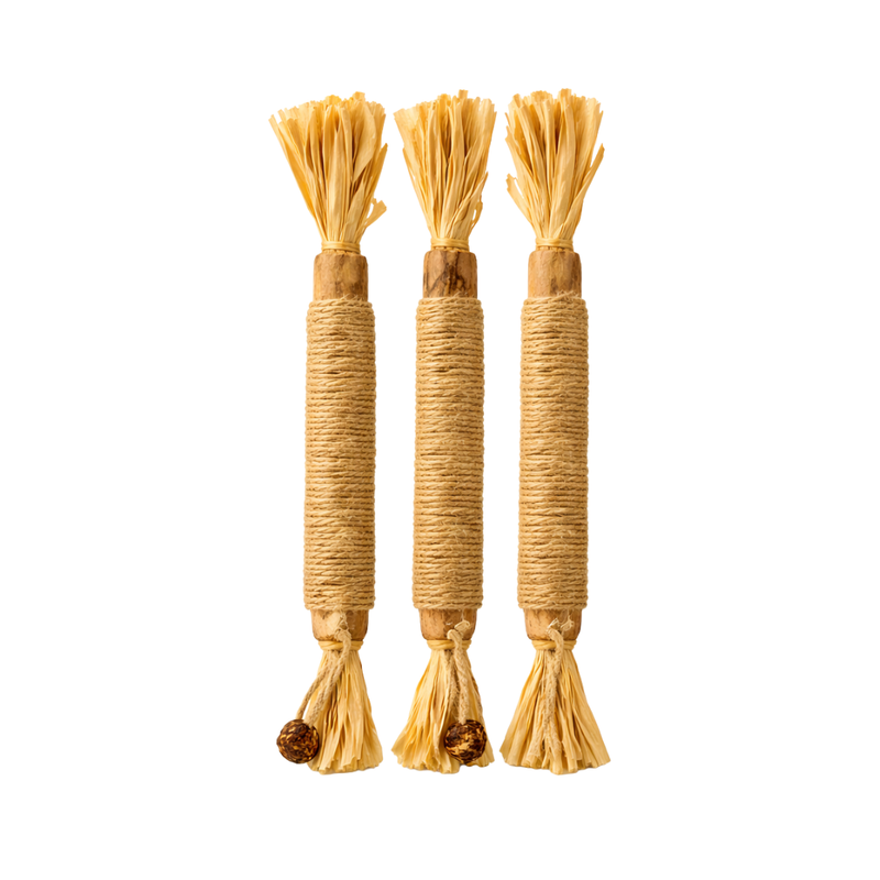 3 silvervine sticks